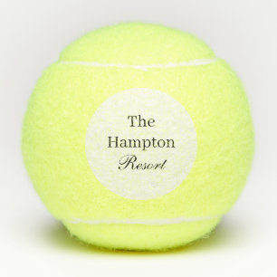 Uw bedrijfsnaam of Logo tennisballen