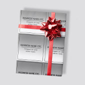 Uw bedrijfsnaam of merk enz. cadeaupapier