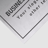 Uw bedrijfsnaam of merk enz. tissuepapier (Detail)