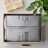 Uw bedrijfsnaam of merk enz. tissuepapier (Geschenk)