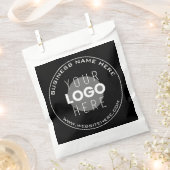 Uw bedrijfsnaam, website + geüpload afbeelding bedankzakje (Geknipt)