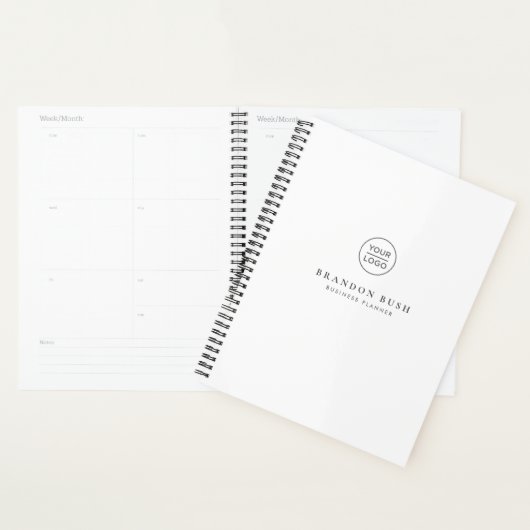 Uw bedrijfspanner van de Aangepaste Witte Bedrijfs Planner (Display)