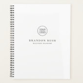 Uw bedrijfspanner van de Aangepaste Witte Bedrijfs Planner (Voorkant)