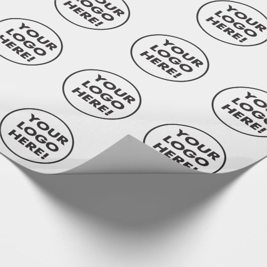 Uw bedrijfswerkdocument voor Logo Cadeaupapier (Hoek)