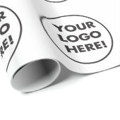 Uw bedrijfswerkdocument voor Logo Cadeaupapier (Rol Hoek)