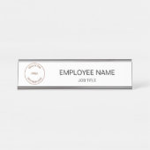 Uw bedrijfwerknemer noemt de Titel van de Baan van Bureau Naambordje (Voorkant)