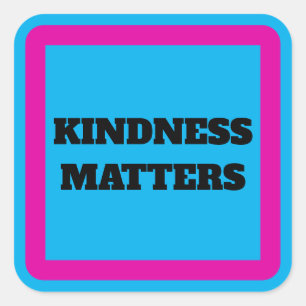 UW BERICHT, bewerk tekst, Teken Vierkante Sticker