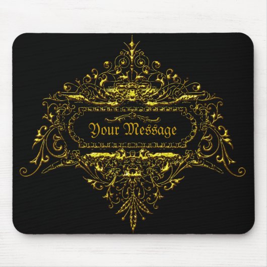 Uw bericht Emblem2A Mousepad Muismat (Voorkant)