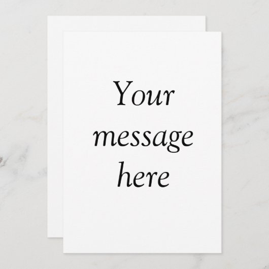 Uw bericht hier voegt de naam monogram afbeelding  feestdagenkaart (Voorkant / Achterkant)