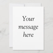 Uw bericht hier voegt de naam monogram afbeelding  kaart (Achterkant)