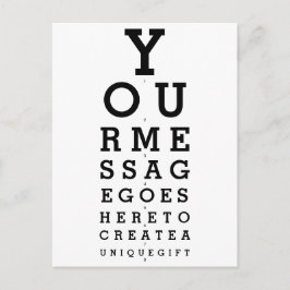 Uw bericht Optometristenkaart Briefkaart
