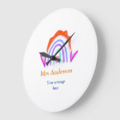 Uw bericht We voegen tekstnaam toe Rainbow Teacher Grote Klok (Hoek)