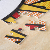 Uw berichtspraakballon Leuk Retro-stripboek Legpuzzel (Zijkant)