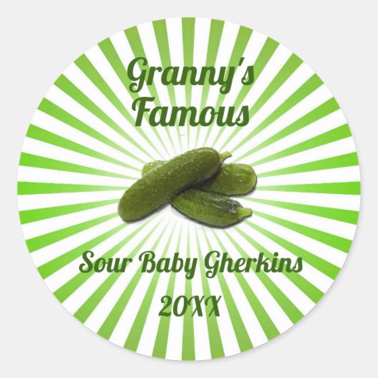  uw beroemde vuilnisbelt ronde sticker (Voorkant)