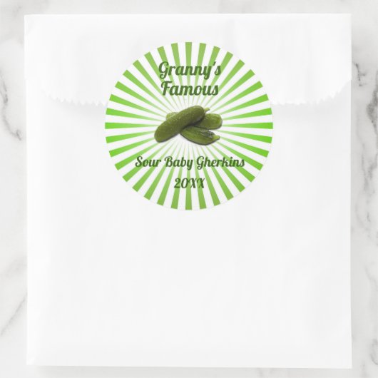  uw beroemde vuilnisbelt ronde sticker (Tas)