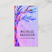 Uw beroep Paarse Visitekaartje (Voorkant)