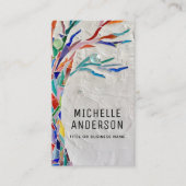 Uw beroep QR Code Tree Visitekaartje (Voorkant)