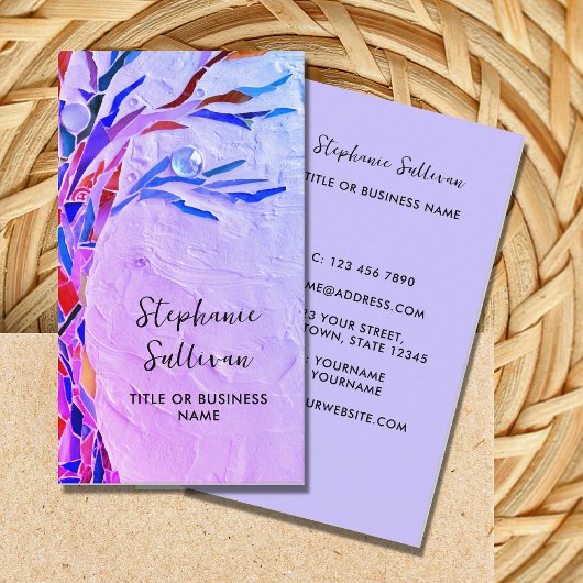 Uw beroepsboom visitekaartje