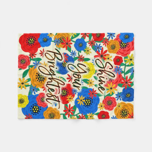 Uw beste beeld schetsen fleece deken (Voorkant (Horizontaal))