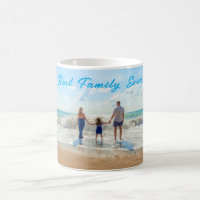 Uw beste familie ooit foto koffie Mok met tekst