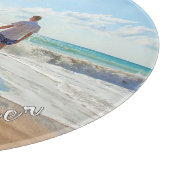 Uw beste familie ooit foto snijplank en tekst (Hoek)