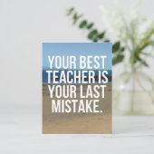 Uw beste offerte voor docenten briefkaart (Staand voorkant)