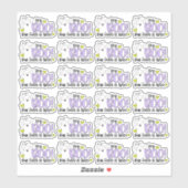 Uw bestelling is hier Ghost Boo Pun Halloween Busi Sticker (Vel)