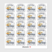 Uw bestelling is hier Herfst Pumpkins Truck Busine Sticker (Vel)