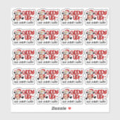 Uw bestelling wordt hier in de kerstkerstkerstkers sticker (Vel)