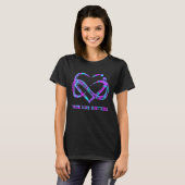 Uw bewustzijn van levenszelfmoordpreventie t-shirt (Voorkant volledig)