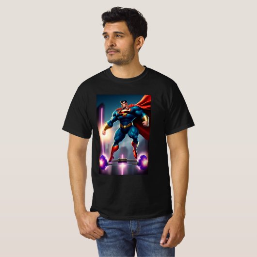 Uw binnenste Hero met superstevigheidslift en Thor T-shirt (Voorkant volledig)