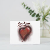 Uw Bloedig Valentijn Feestdagenkaart (Staand voorkant)