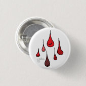 Uw bloeding 1¼-inch pins ronde button 3,2 cm (Voorkant /achterkant)