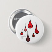 Uw bloeding 2¼-inch pop ronde button 5,7 cm (Voorkant /achterkant)