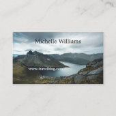 Uw Blog Visitekaartje voor fotosjabloonreizen (Voorkant)