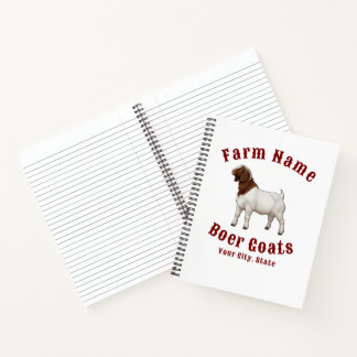 Uw boerderij Boer Geiten Notitieboek