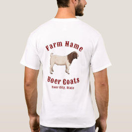 Uw boerderij Boer Geiten T-shirt