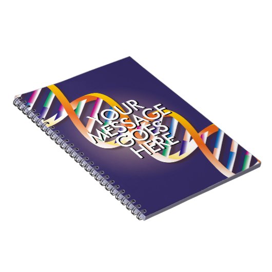 UW BOODSCHAP DNA Wetenschap Notitieboek (Rechterzijde)