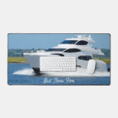 Uw Boot Foto & Naam Bureaumat (Keyboard & Muis)