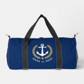 Uw boot of naam Anker Gold Laurel Star Navy Plunjezak (Voorkant)