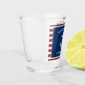 Uw Bootnaam Anker Shot Glas (Links)