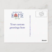 Uw Briefkaart aanpassen (Achterkant)