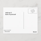 Uw Briefkaart van de Douane, voeg Tekst aan Voorzi (Achterkant)