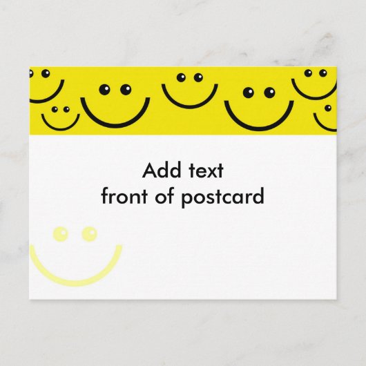 Uw Briefkaart van de Douane, voeg Tekst aan Voorzi (Voorkant)