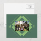 UW briefkaart van het Geometrische Patroon van de  (Voorkant / Achterkant)