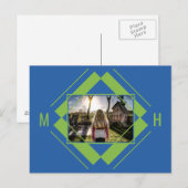 UW briefkaart van het Geometrische Patroon van de (Voorkant / Achterkant)