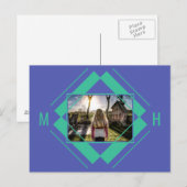 UW briefkaart van het Geometrische Patroon van de  (Voorkant / Achterkant)