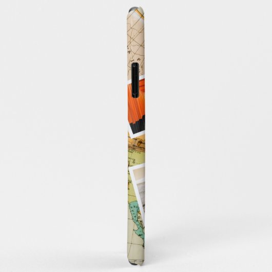 Uw Briefkaart voor aangepaste reisbestemming Case-Mate iPhone Case (Achterkant/rechts)