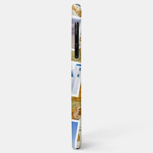 Uw Briefkaart voor aangepaste reisbestemming Case-Mate iPhone Case (Achterkant/links)