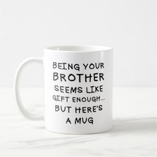 Uw Brother Funny Christmas Mok 11oz Cerami